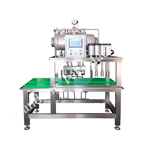 Small Type Beer Glass Bottle Filling and Capping Machine